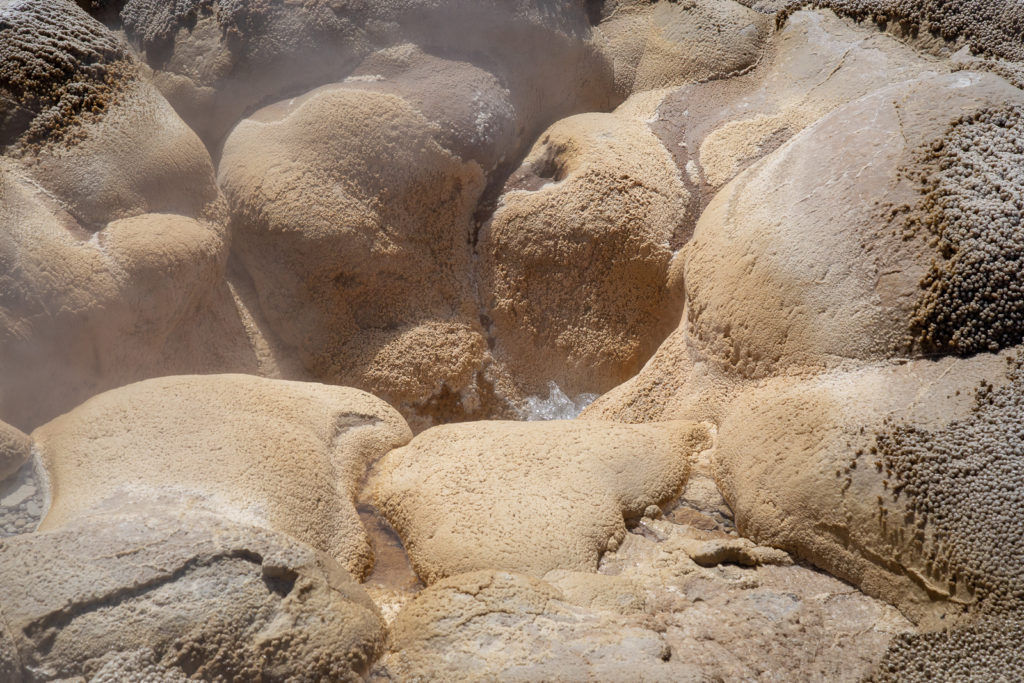 Coral like hot spring