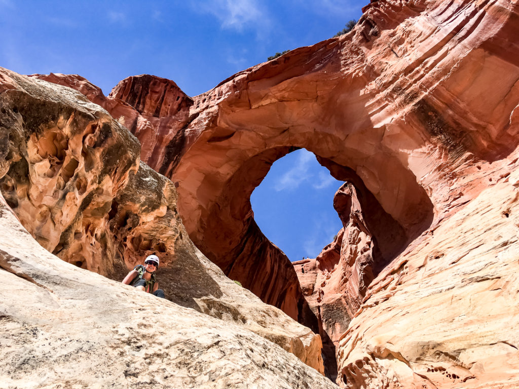 Cassidy Arch Capital Reef National Park