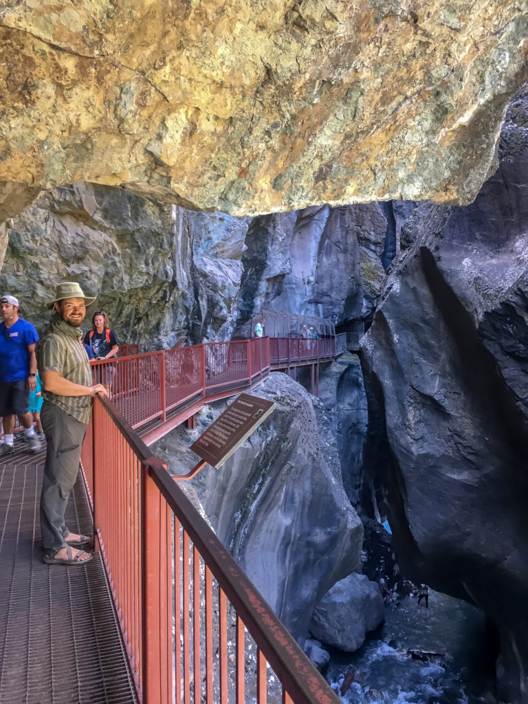 Box Canyon Falls in Ouray Colorado