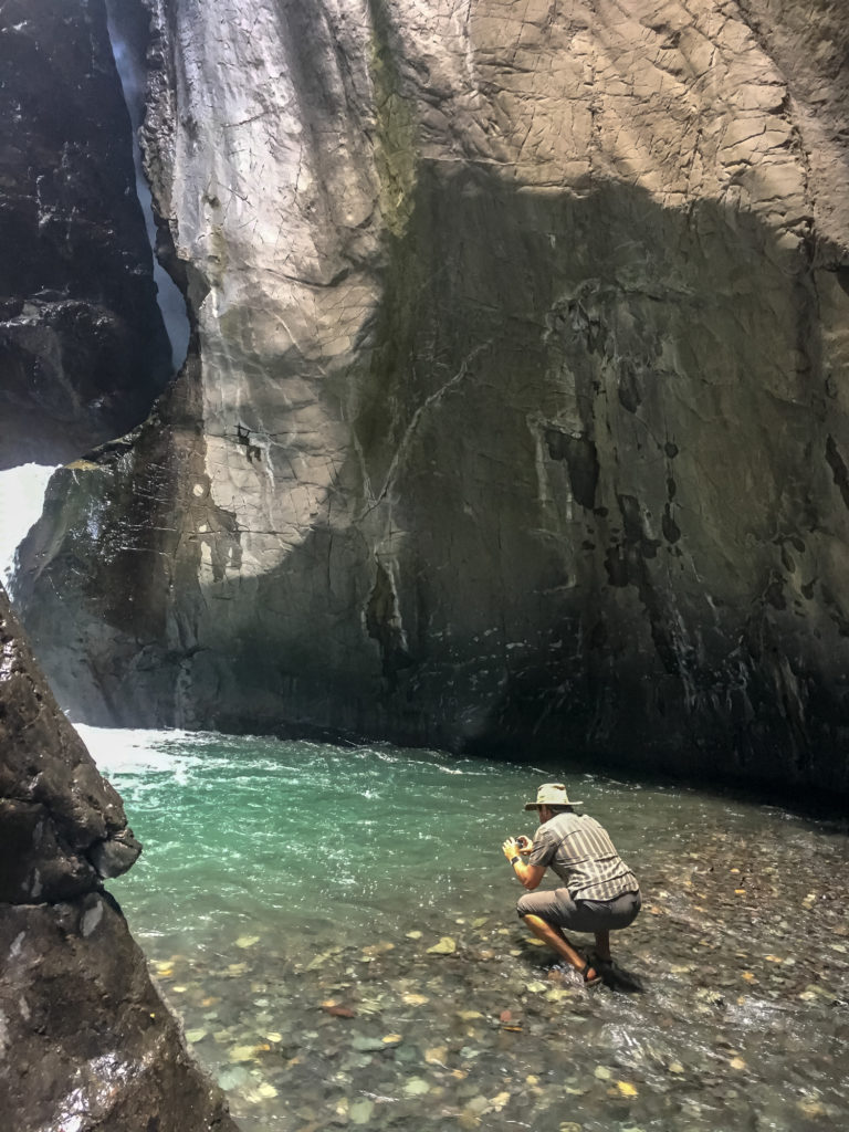 Box Canyon Falls in Ouray Colorado