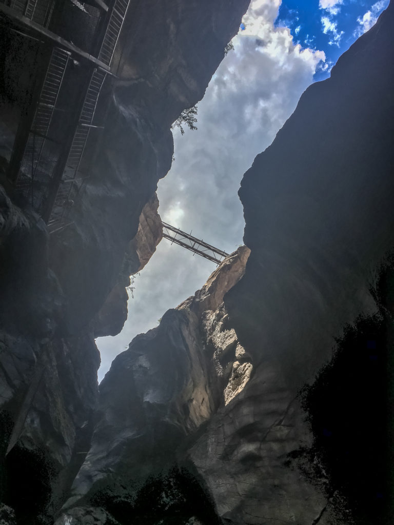 Box Canyon Falls in Ouray Colorado